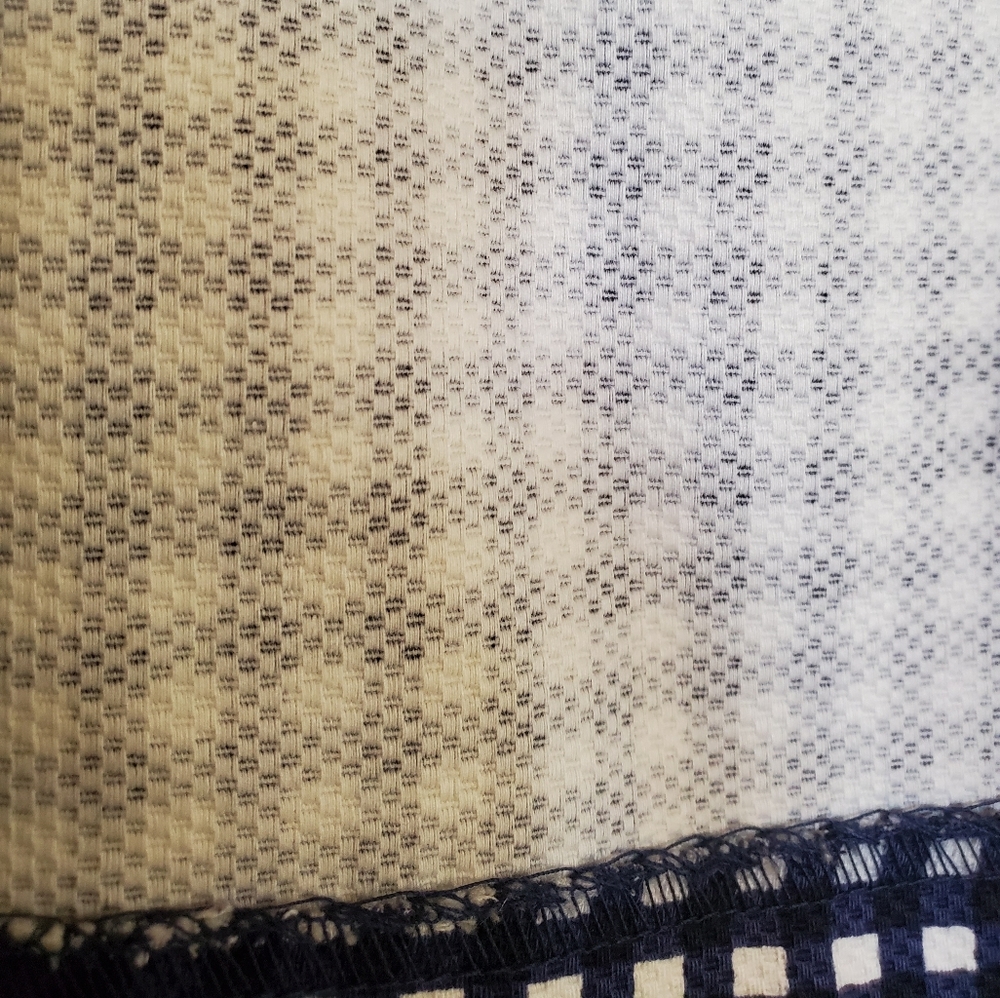 NWOT Blue & White Pencil Skirt - Picture 6 of 6